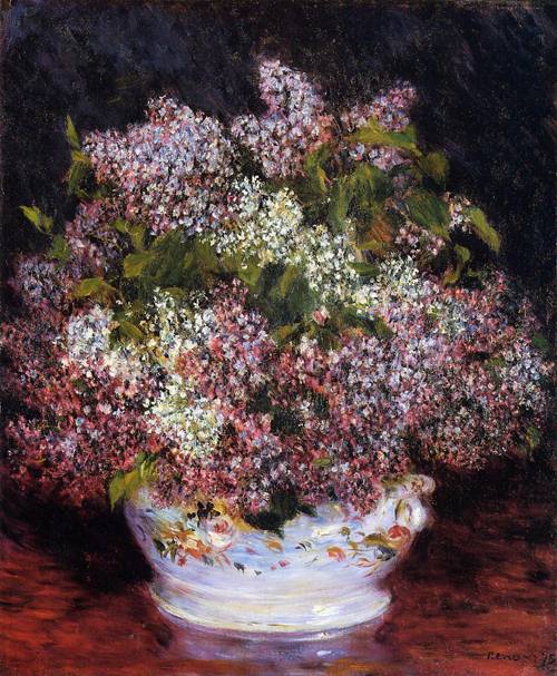 (image for) Pierre-Auguste Renoir paintings artwork Bouquet of Flowers 1878 - Click Image to Close
