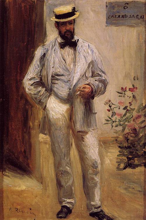 (image for) Pierre-Auguste Renoir paintings artwork Charles le Coeur 1874 - Click Image to Close
