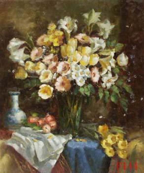 (image for) Still Life, Handmade oil painting on Canvas:still life F00144 - Click Image to Close