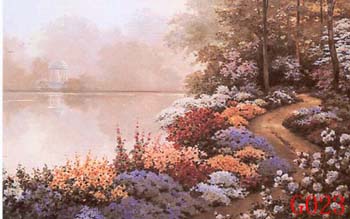 (image for) Landscape, Handmade oil painting on Canvas:G0023 - Click Image to Close