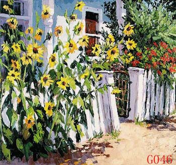 (image for) Landscape, Handmade oil painting on Canvas:G0046 - Click Image to Close