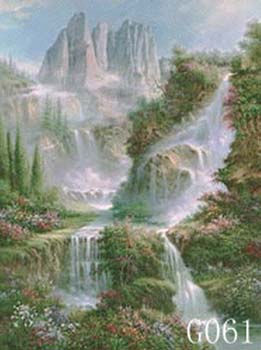 (image for) Landscape, Handmade oil painting on Canvas：G0061 - Click Image to Close