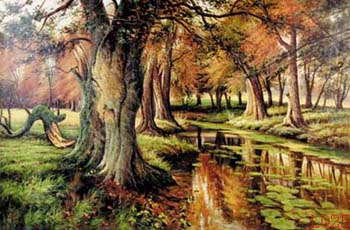 (image for) Landscape, Handmade oil painting on Canvas:L0025 - Click Image to Close