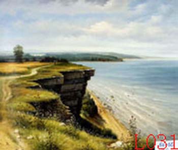 (image for) Landscape, Handmade oil painting on Canvas：L0031 - Click Image to Close