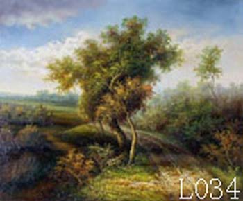 (image for) Landscape, Handmade oil painting on Canvas：L0034 - Click Image to Close