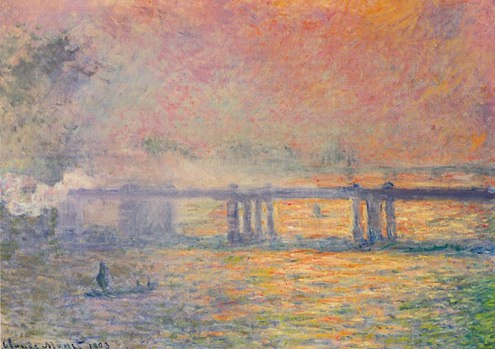 (image for) Claude Oscar Monet paintings artwork Charing Cross Bridge VII - Click Image to Close