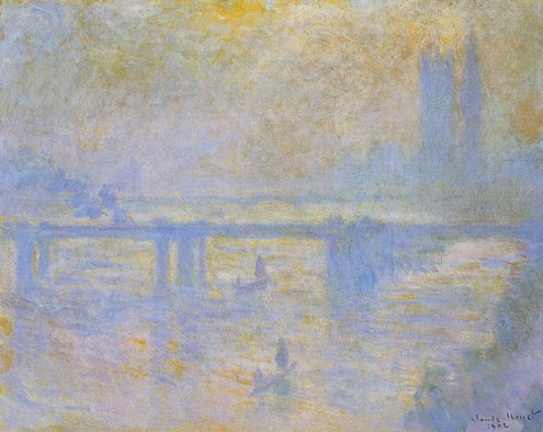 (image for) Claude Oscar Monet paintings artwork Charing Cross Bridge V - Click Image to Close