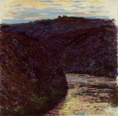 (image for) Claude Oscar Monet paintings artwork Gorge of the Creuse 1889 - Click Image to Close