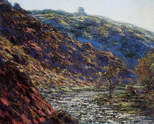 (image for) Claude Monet Paintings artwork Gorge of the Petite Creuse 1889 - Click Image to Close