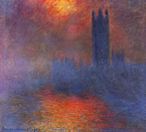 (image for) Claude Monet Houses of Parliament Effect of Sunlight in the F - Click Image to Close