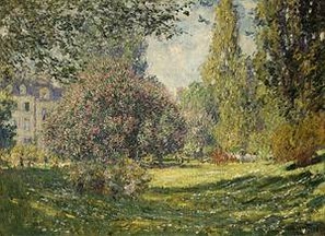 (image for) Claude Monet Paintings artwork Landscape The Parc Monceau 1876 - Click Image to Close
