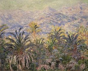 (image for) Claude Monet Paintings artwork Palm Trees at Bordighera 1884 - Click Image to Close