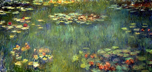(image for) Claude Oscar Monet paintings artwork Pool with Waterlilies - Click Image to Close