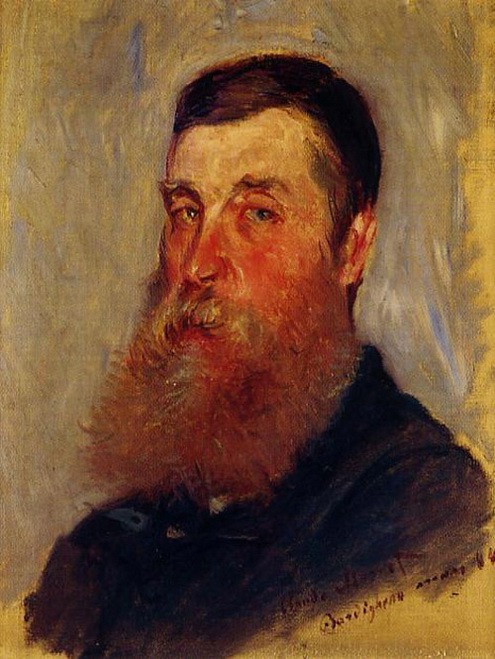 (image for) Claude Monet art Portrait of an English Painter Bordighera 1884 - Click Image to Close