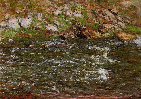(image for) Claude Monet art Rapids on the Petite Creuse at Freeselines 1889 - Click Image to Close