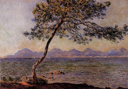 (image for) Handmade oil painting Copy paintings of famous artists Claude Oscar Monet paintings At Cap D Antibes - Click Image to Close