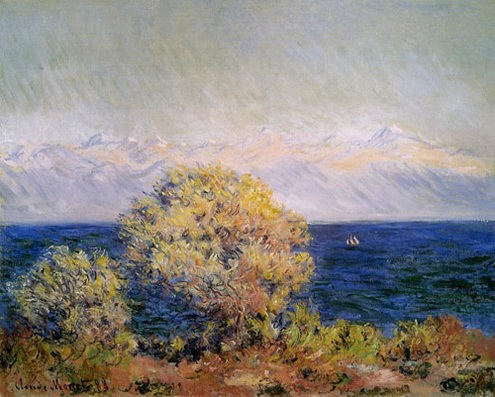 (image for) Handmade oil painting Copy paintings of famous artists Claude Oscar Monet paintings At Cap D Antibes2 - Click Image to Close