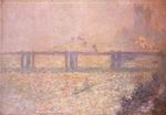 (image for) Claude Oscar Monet paintings artwork Charing Cross Bridge London