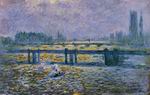 (image for) Monet paintings Charing Cross Bridge Reflections On The Thames