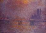 (image for) Claude Oscar Monet paintings Charing Cross Bridge The Thames2