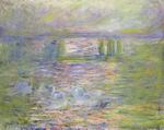 (image for) Claude Oscar Monet paintings artwork Charing Cross Bridge VIII
