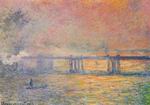 (image for) Claude Oscar Monet paintings artwork Charing Cross Bridge VII