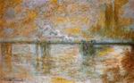 (image for) Claude Oscar Monet paintings artwork Charing Cross Bridge III