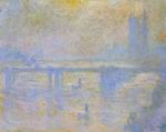 (image for) Claude Oscar Monet paintings artwork Charing Cross Bridge V