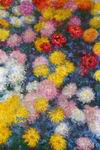 (image for) Handmade oil painting Copy paintings of famous artists Claude Oscar Monet paintings art Chrysanthemums3