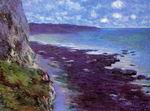 (image for) Handmade oil painting Copy paintings of famous artists Claude Oscar Monet paintings Cliff Near Dieppe