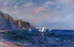 (image for) Claude Oscar Monet paintings Cliffs And Sailboats At POurville