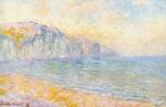 (image for) Claude Oscar Monet paintings artwork Cliffs At Pourville Morning