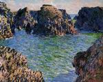 (image for) Claude Oscar Monet paintings Coming Into Port Goulphar Belle Ile