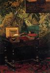 (image for) Handmade Oil painting for home canvas, oil painting framed canvas for living room Claude Oscar Monet paintings Corner Of A Studio