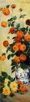 (image for) Handmade Oil painting for home canvas, oil painting framed canvas for living room Claude Oscar Monet paintings art Dahlias1 1883