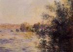 (image for) Claude Oscar Monet paintings Evening Effect of the Seine 1881