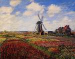 (image for) Claude Oscar Monet paintings art Field of Tulips in Holland 1886