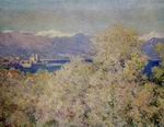 (image for) Claude Oscar Monet paintings Antibes - View of the Salis Gardens