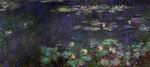 (image for) Claude Monet Paintings Green Reflection (right half) 1920-1926