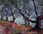 (image for) Claude Monet Paintings Grove of Olive Trees in Bordighera 1884
