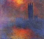 (image for) Claude Monet Houses of Parliament Effect of Sunlight in the F