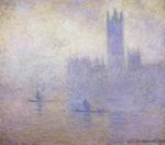 (image for) Claude Monet Paintings Houses of Parliament Fog Effect 1900-1901