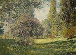 (image for) Claude Monet Paintings artwork Landscape The Parc Monceau 1876