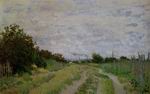 (image for) Claude Monet Paintings Lane in the Vineyards at Argenteuil 1872