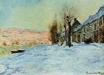 (image for) Claude Monet Paintings artwork Lavacourt Sun and Snow 1879