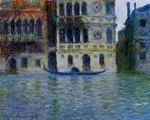 (image for) Handmade Oil painting for home canvas, oil painting framed canvas for living room Claude Monet Paintings art Palazzo Dario2 1908