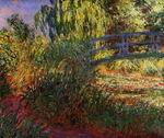 (image for) Claude Monet Paintings art Path along the Water-Lily Pond 1900