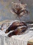 (image for) Claude Monet Paintings Pheasants Woodcocks and Partridges 1879