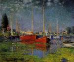 (image for) Claude Monet Pleasure Boats 1872, a painting by Claude Oscar