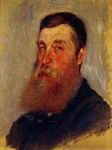(image for) Claude Monet art Portrait of an English Painter Bordighera 1884